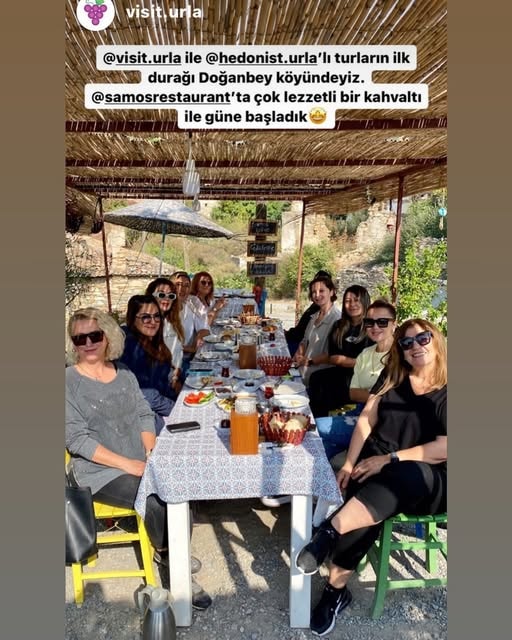 Visit Urla turu Samos Restaurant kahvaltısı