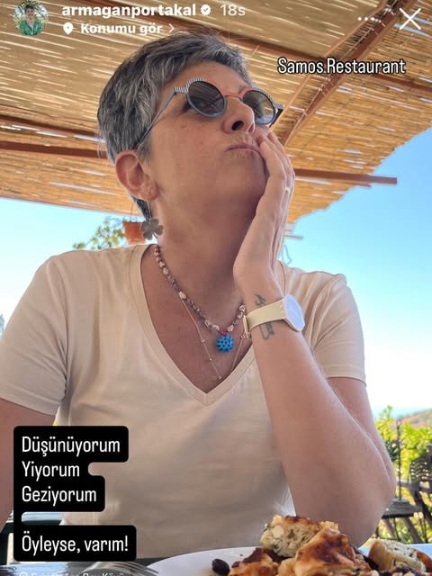 Armağan Portakal Samos Restaurant'ta