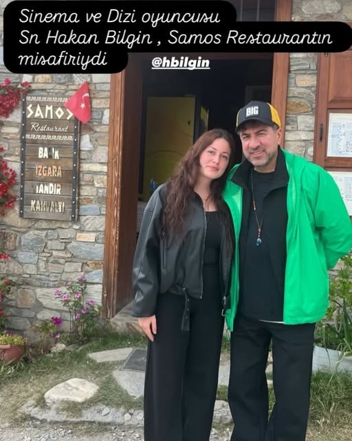 Hakan Bilgin Samos Restaurant ziyaretinde