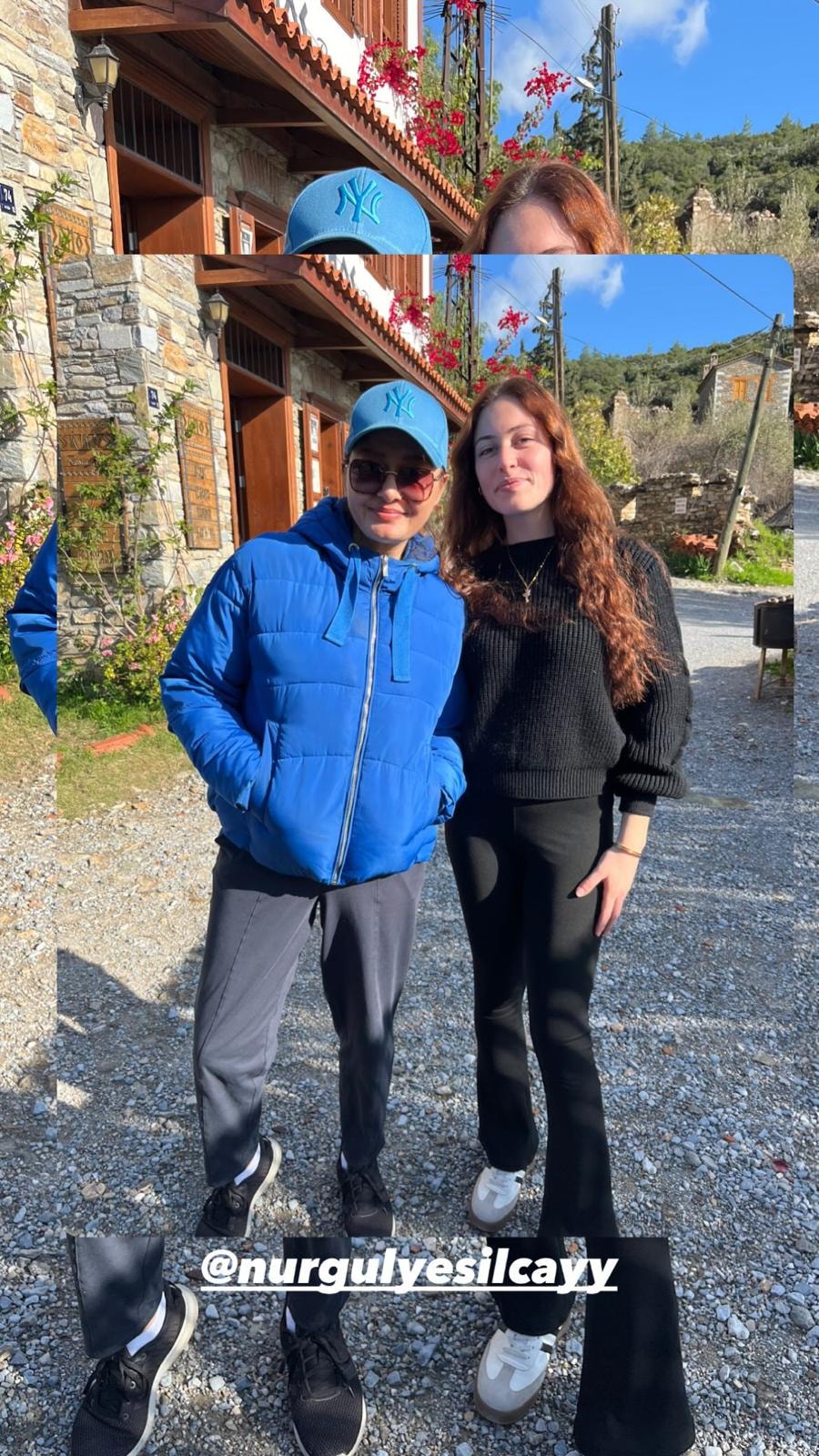 Nurgül Yeşilçay Samos Restaurant ziyaretinde