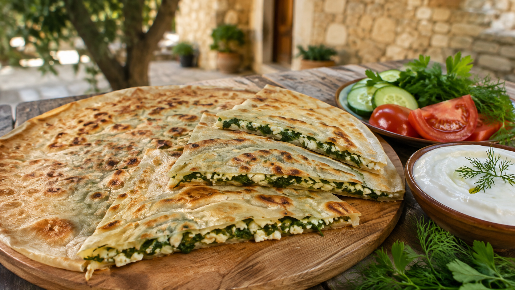 Otlu-Peynirli Gözleme
